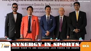 Synergy in sports: Angkor Tiger FC and SkaSports join forces for growth