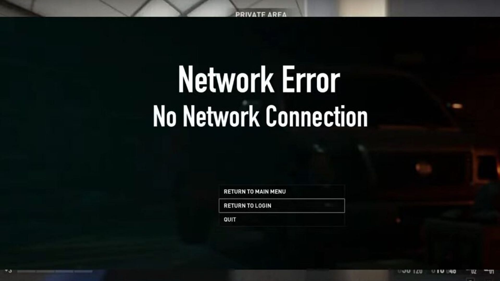 Payday 3 Network Error or No Network Connection: Possible