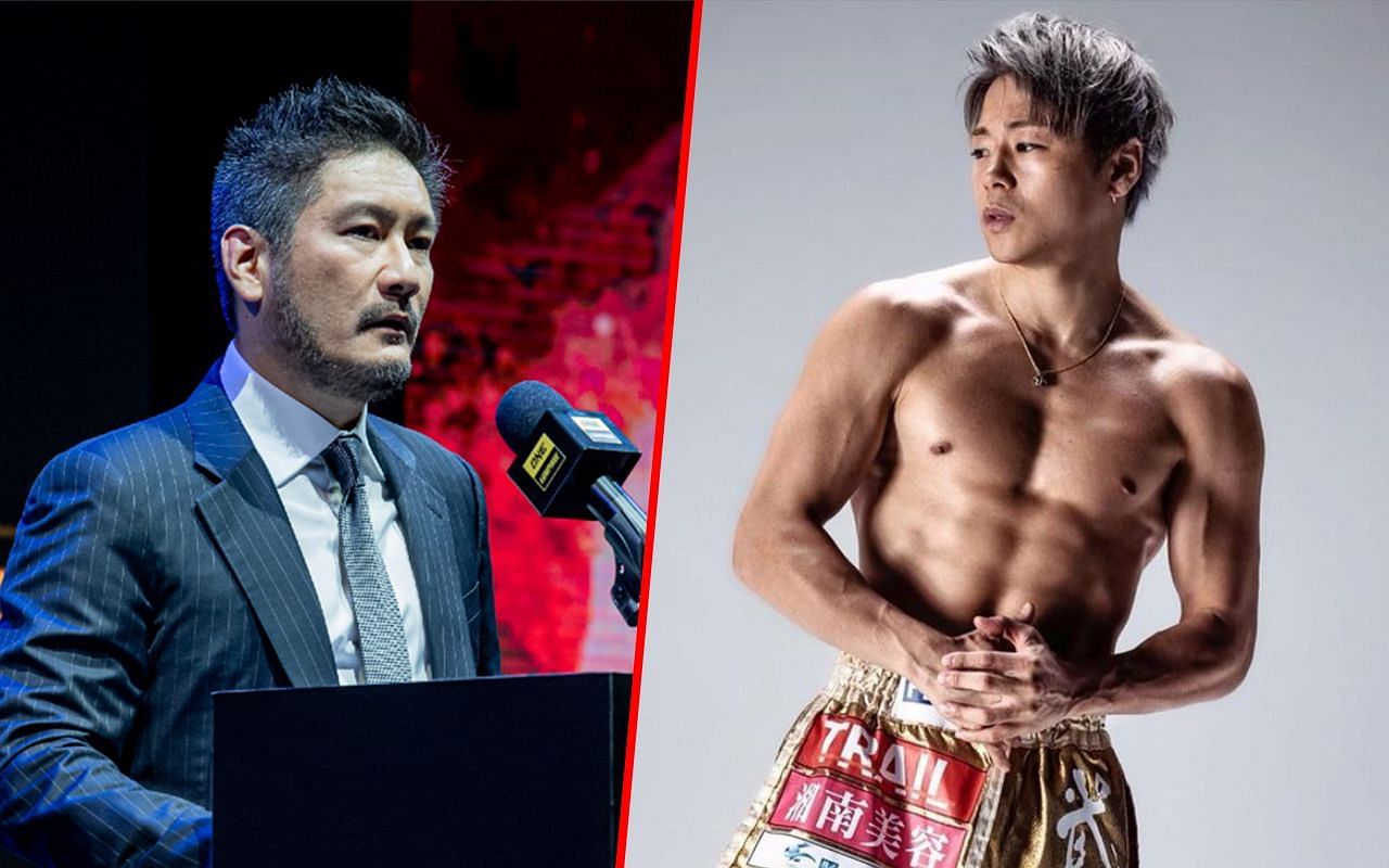 Chatri Sityodtong (Left) gave an update on the debut of Takeru (Right)