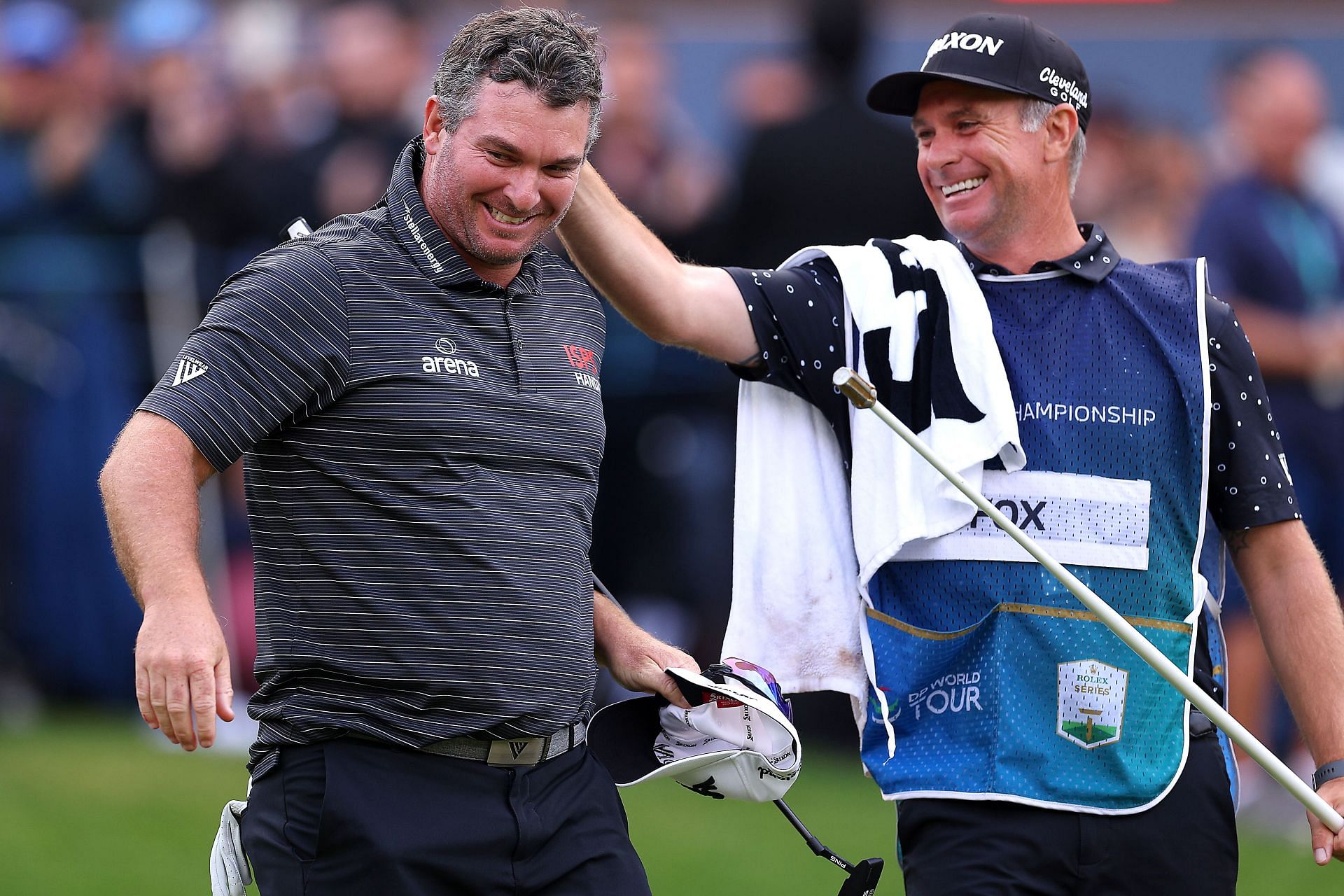 WATCH Ryan Fox shares emotional moment with his caddie after securing