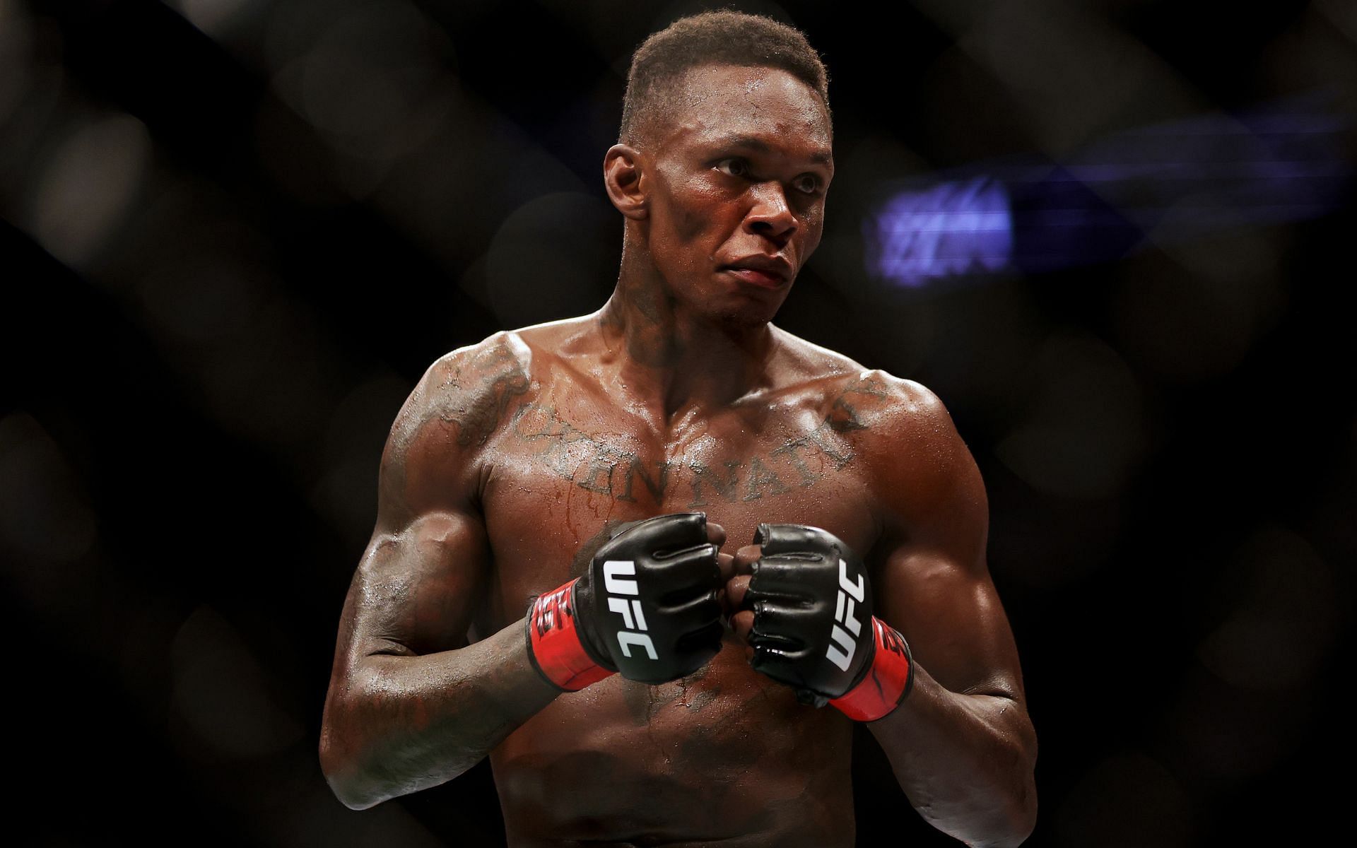 Israel Adesanya. [via Getty Images]