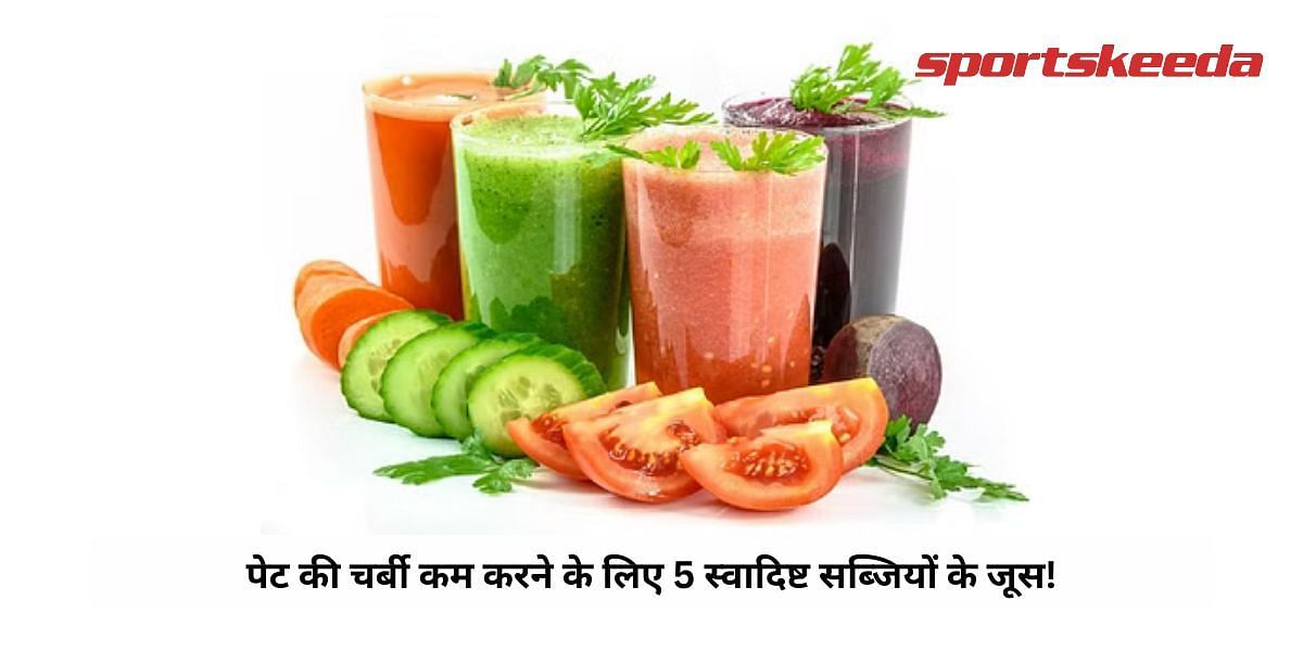 5 Tasty Vegetable Juices To Reduce Belly Fat!