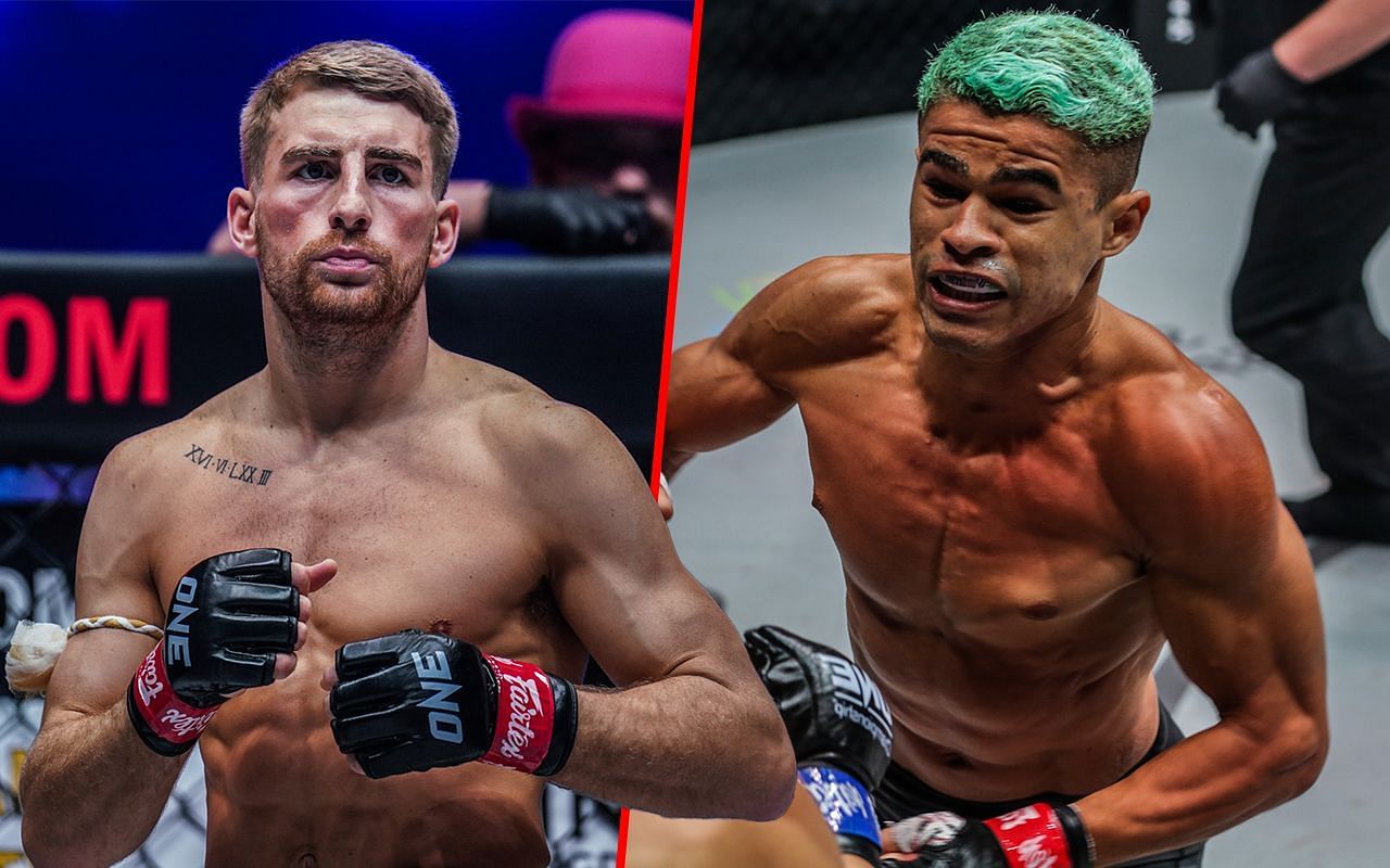 Jonathan Haggerty and Fabricio Andrade. [Image: ONE Championship]