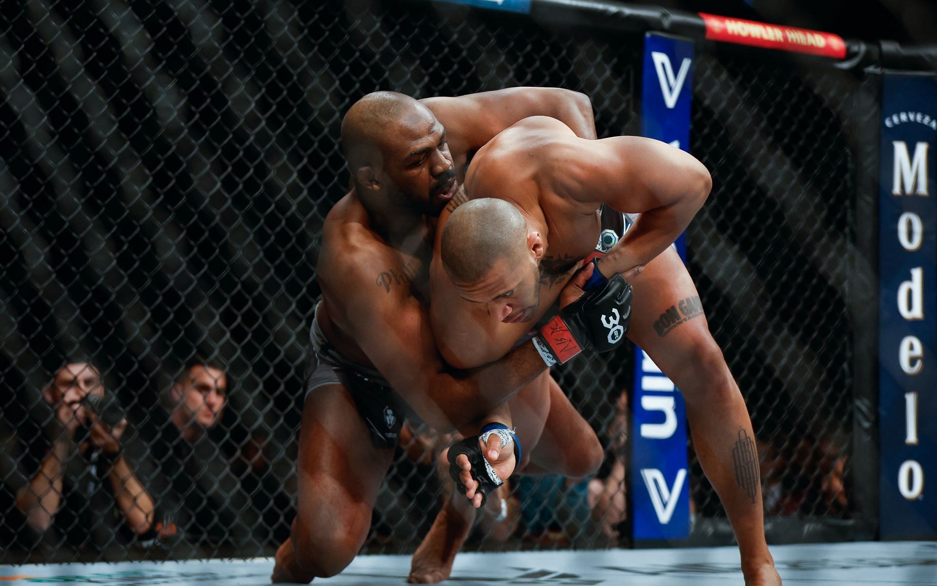 Jon Jones vs. Ciryl Gane [Image credits: Getty Images]