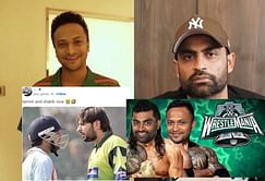 "Wrestlemania 2024 main event!" - Top 10 funny memes after an alleged rift between senior Bangladesh players Shakib Al Hasan and Tamim Iqbal