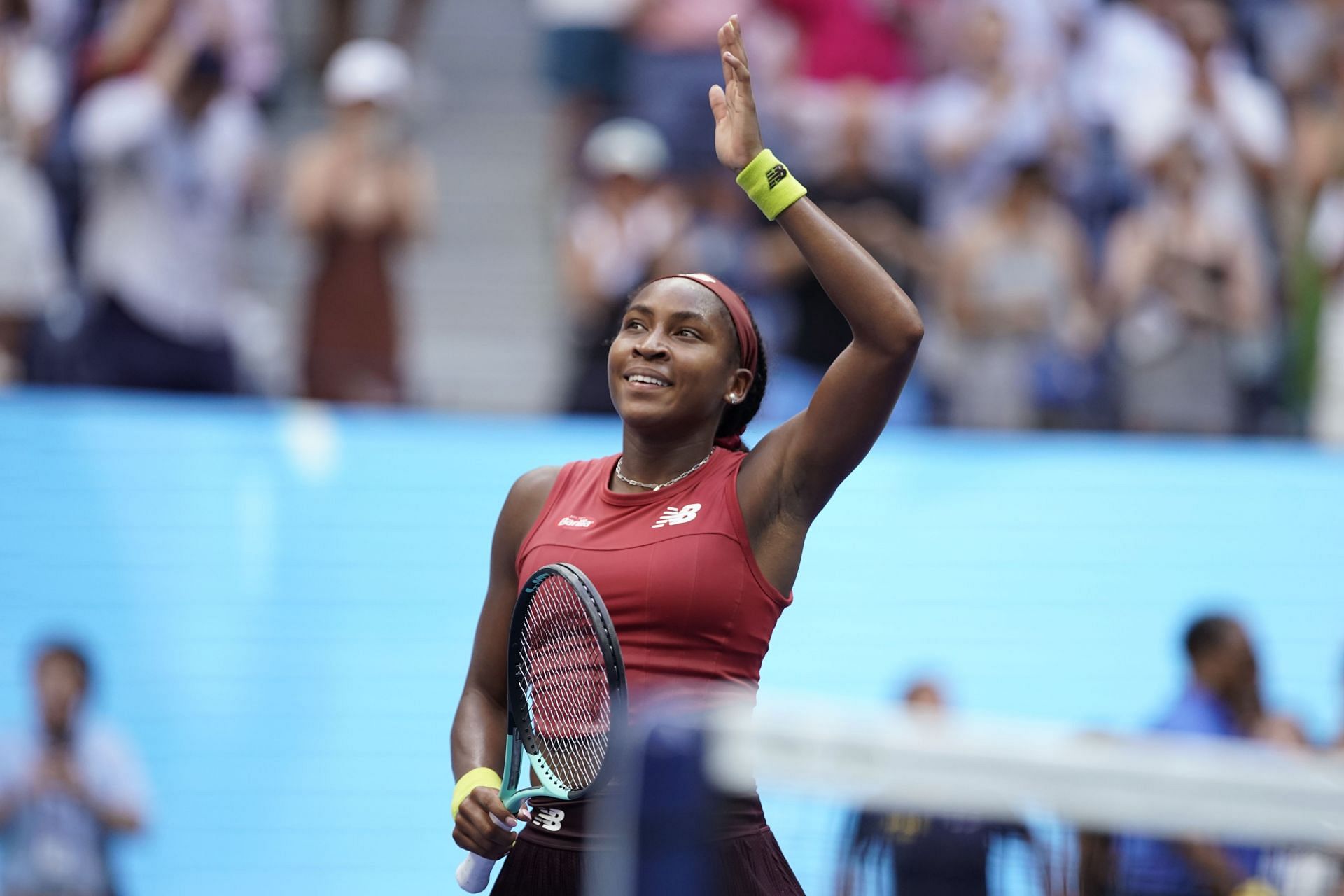 Gauff at the 2023 US Open