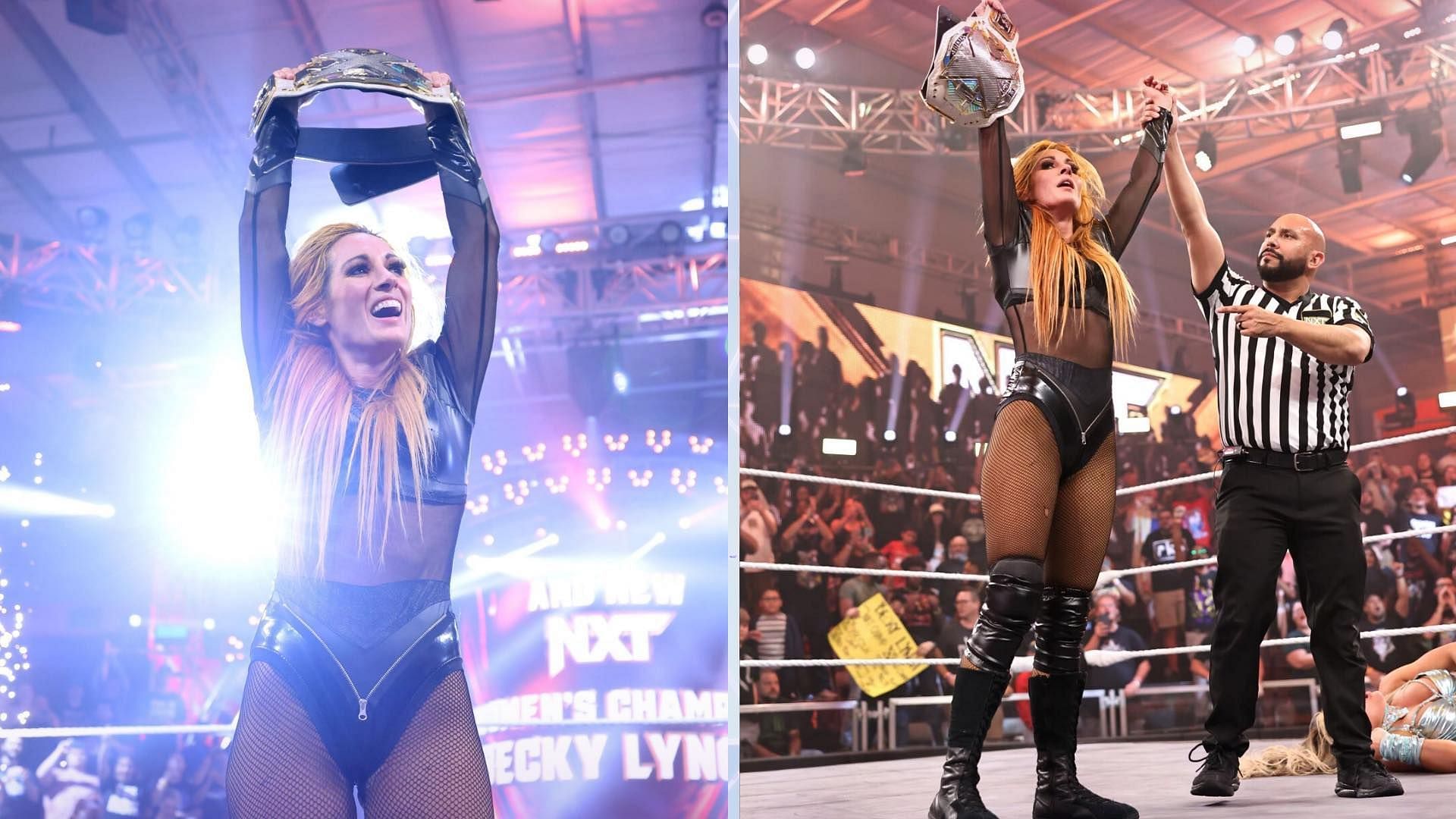 Becky Lynch won the WWE NXT Women