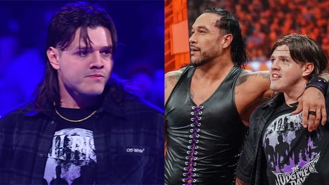 Damian Priest reacts after Dominik Mysterio 'chokes' female superstar