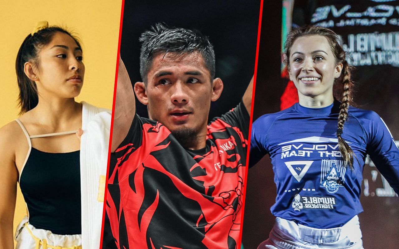 Jessa Khan, Stephen Loman, Danielle Kelly - Photo by ONE Championship