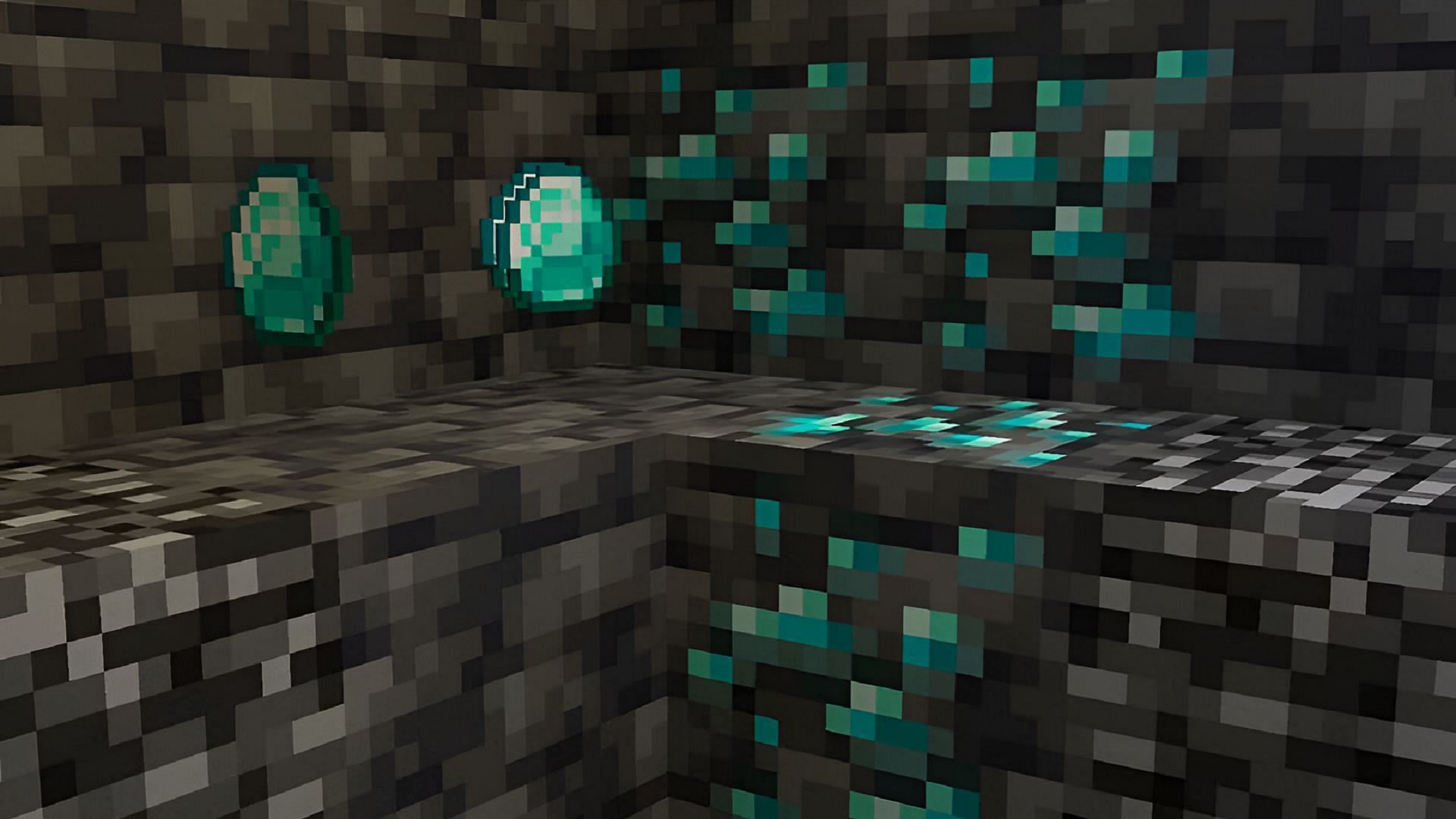 Diamond ore can be easier to obtain in Minecraft 1.20.2 (Image via Mojang)