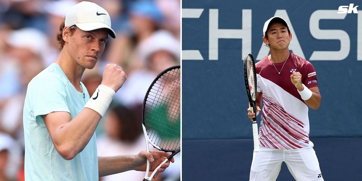 Jannik Sinner vs Yoshihito Nishioka is one of the second-round matches at the China Open