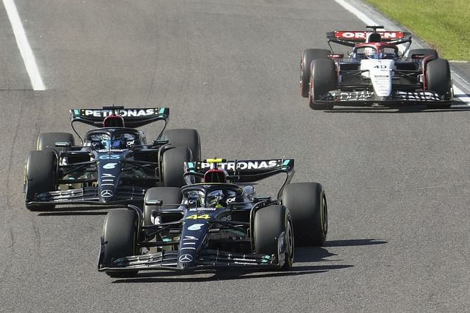 "Don’t demonise people" - Red Bull employee calls out fans insinuating Mercedes favoring George Russell over Lewis Hamilton