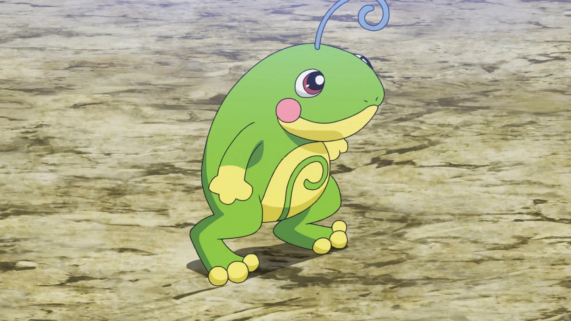 Politoed as seen in the anime (Image via The Pokemon Company)