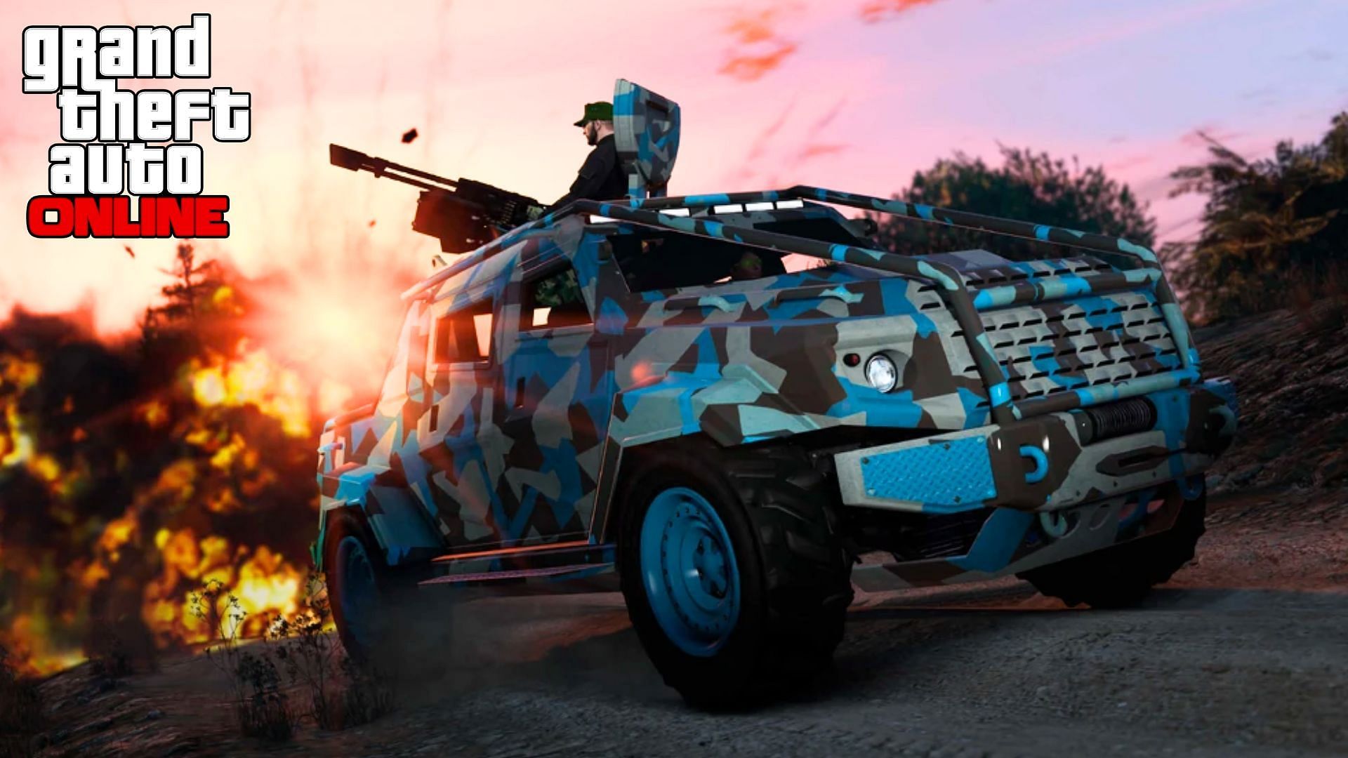 Five best defensive vehicles in GTA Online (Image via Rockstar Games)