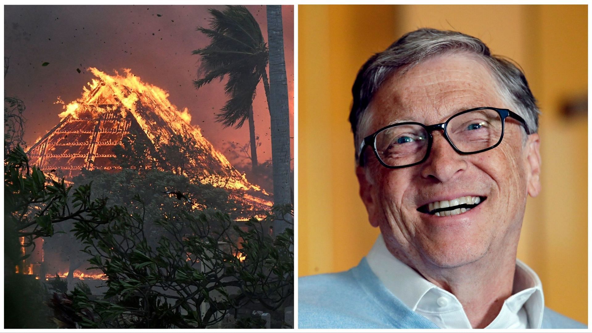 Bill Gates is not buying land in Maui: Fake news being reported on social media. (Image via Getty Images)