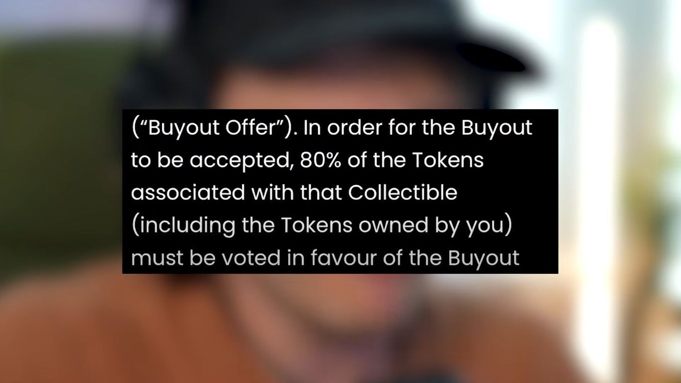 Logan Paul&#039;s Pokemon project allows users to buy shares but not own the physical item. (Image via YouTube)