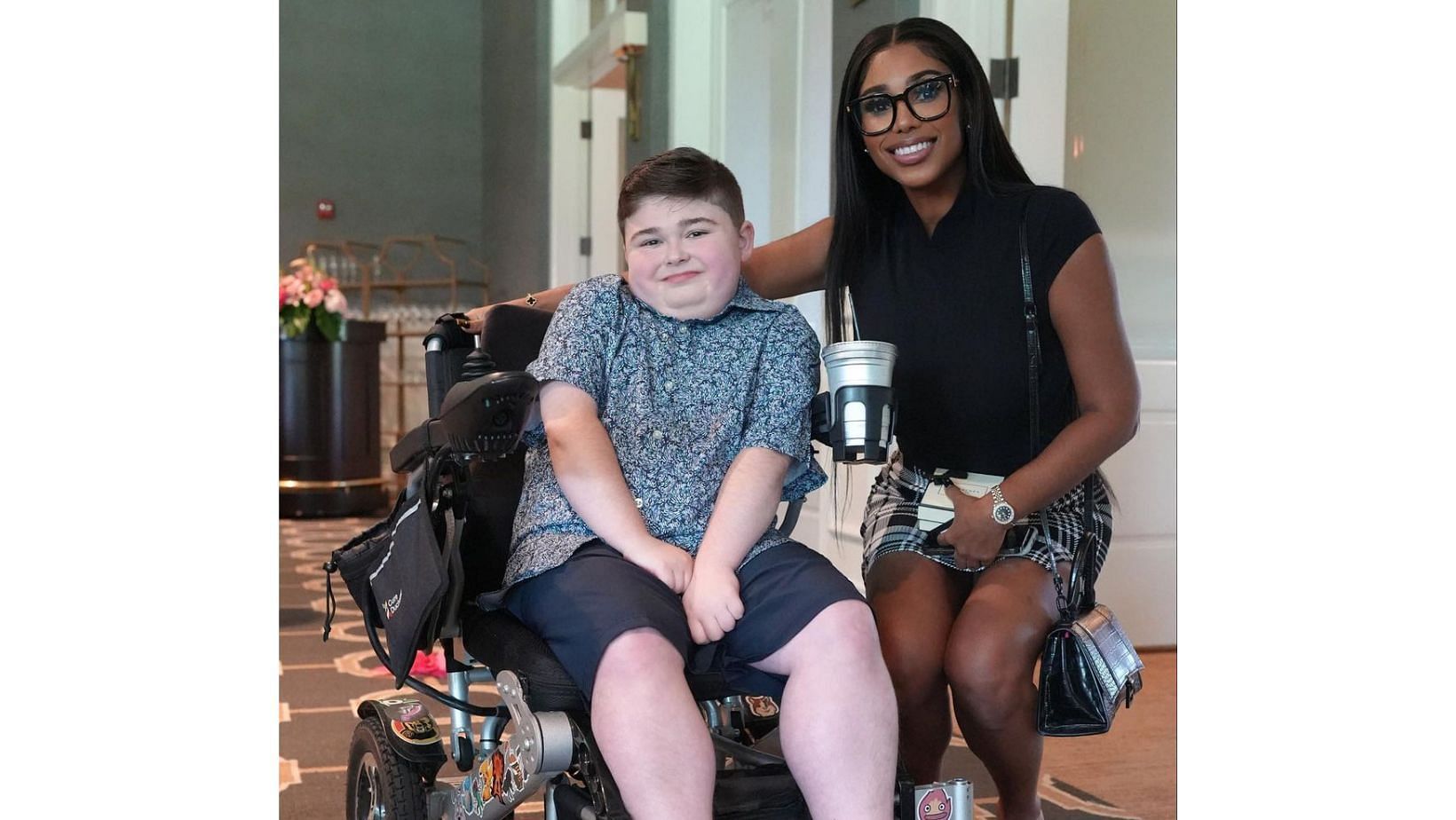 Coach Prime’s Daughter Deiondra Sanders Pays Visit To A Young Kid ...