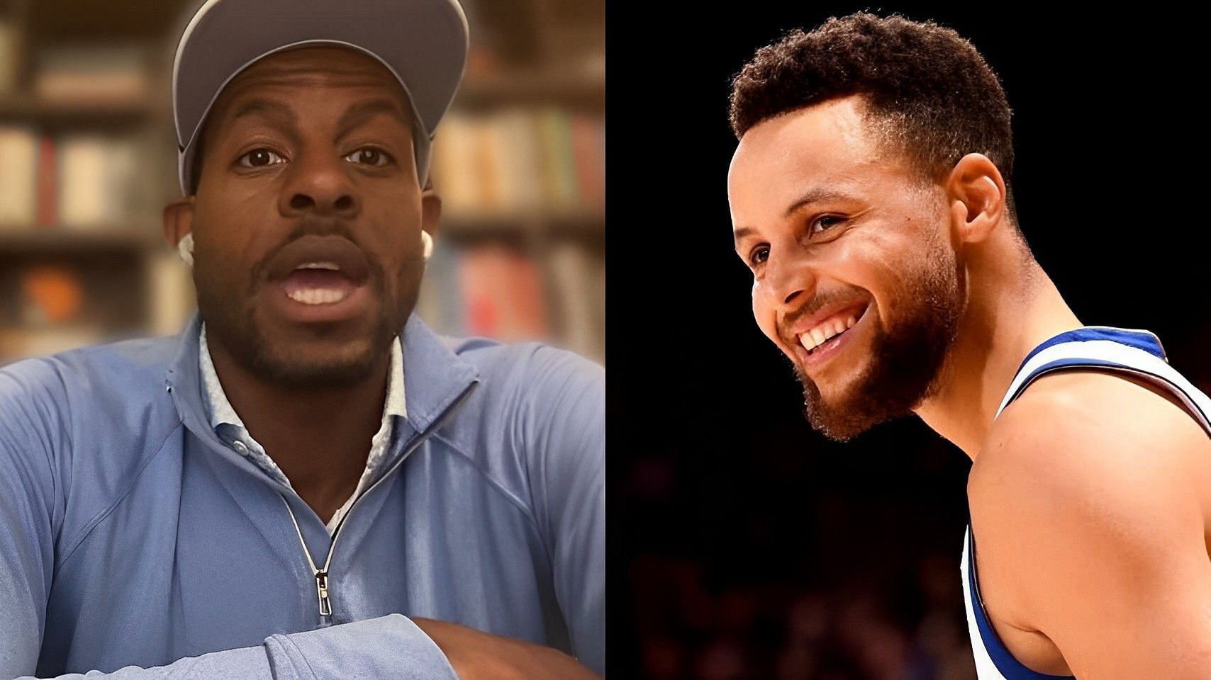Four-time NBA champion Andre Iguodala and Golden State Warriors superstar point guard Steph Curry