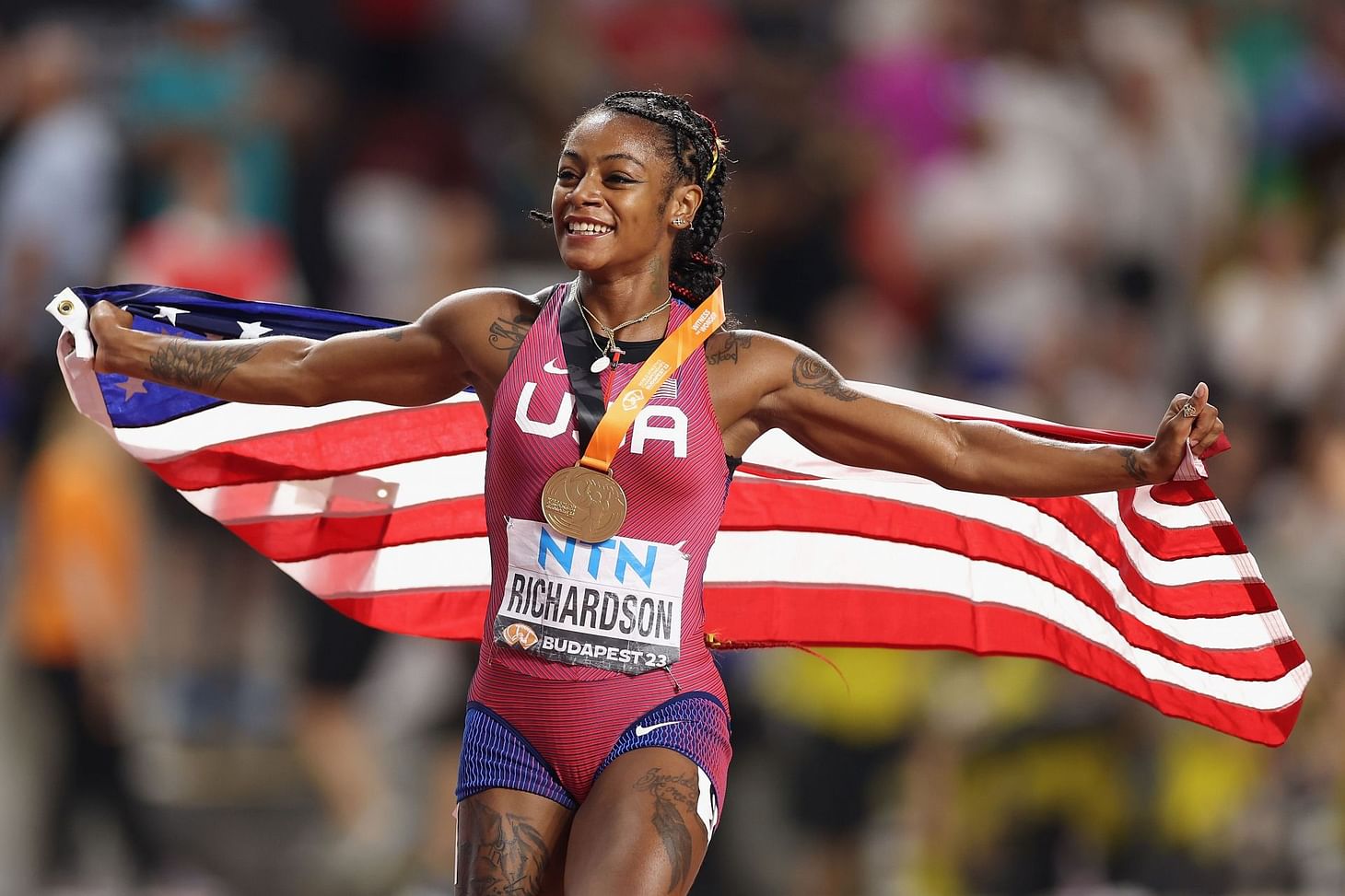 Sha'Carri Richardson ranked No.1 in women's 100m rankings for the first