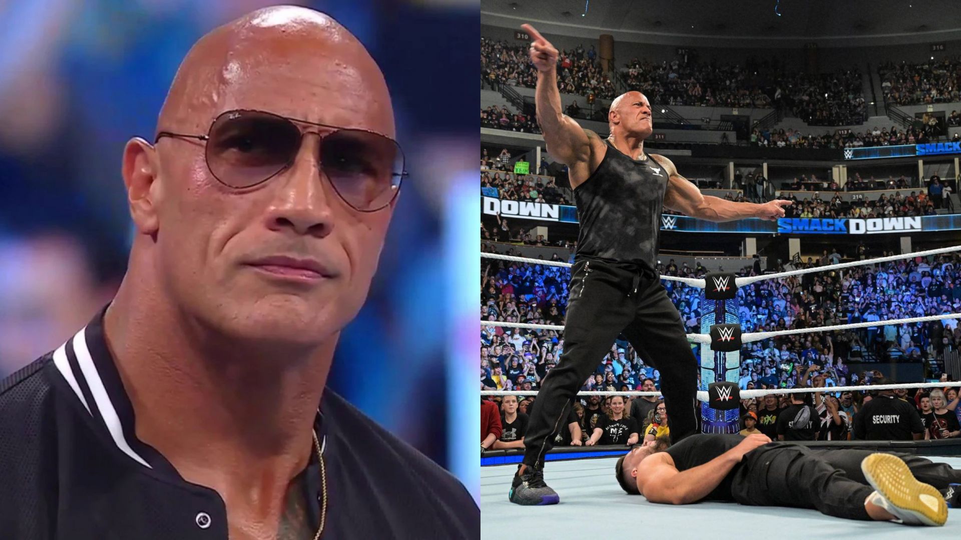 The Rock On Smackdown 2025