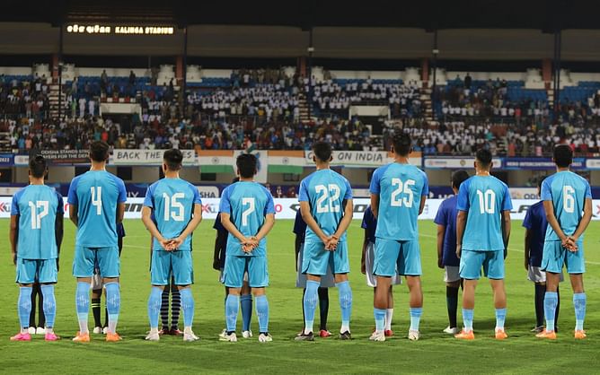 When is the Indian football team's next match in Asian Games 2023?