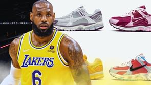 LeBron James reveals '"James Gang's" favorite off-court sneaker collection: "Staple in our household"