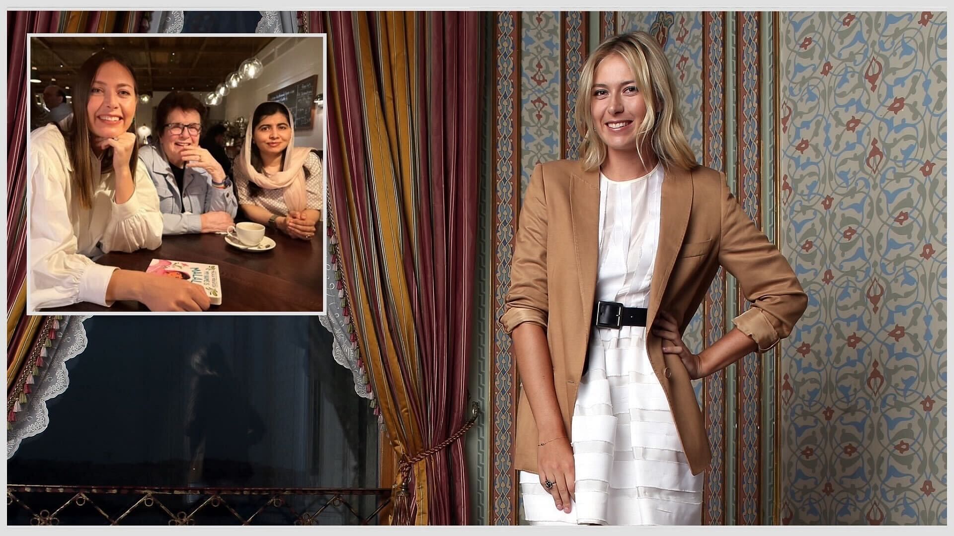 Maria Sharapova on meeting Yousafzai and Jean King