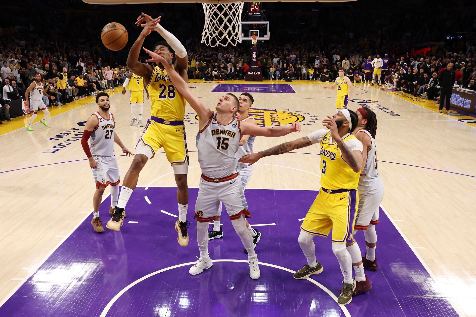 Denver Nuggets v Los Angeles Lakers - Game Four