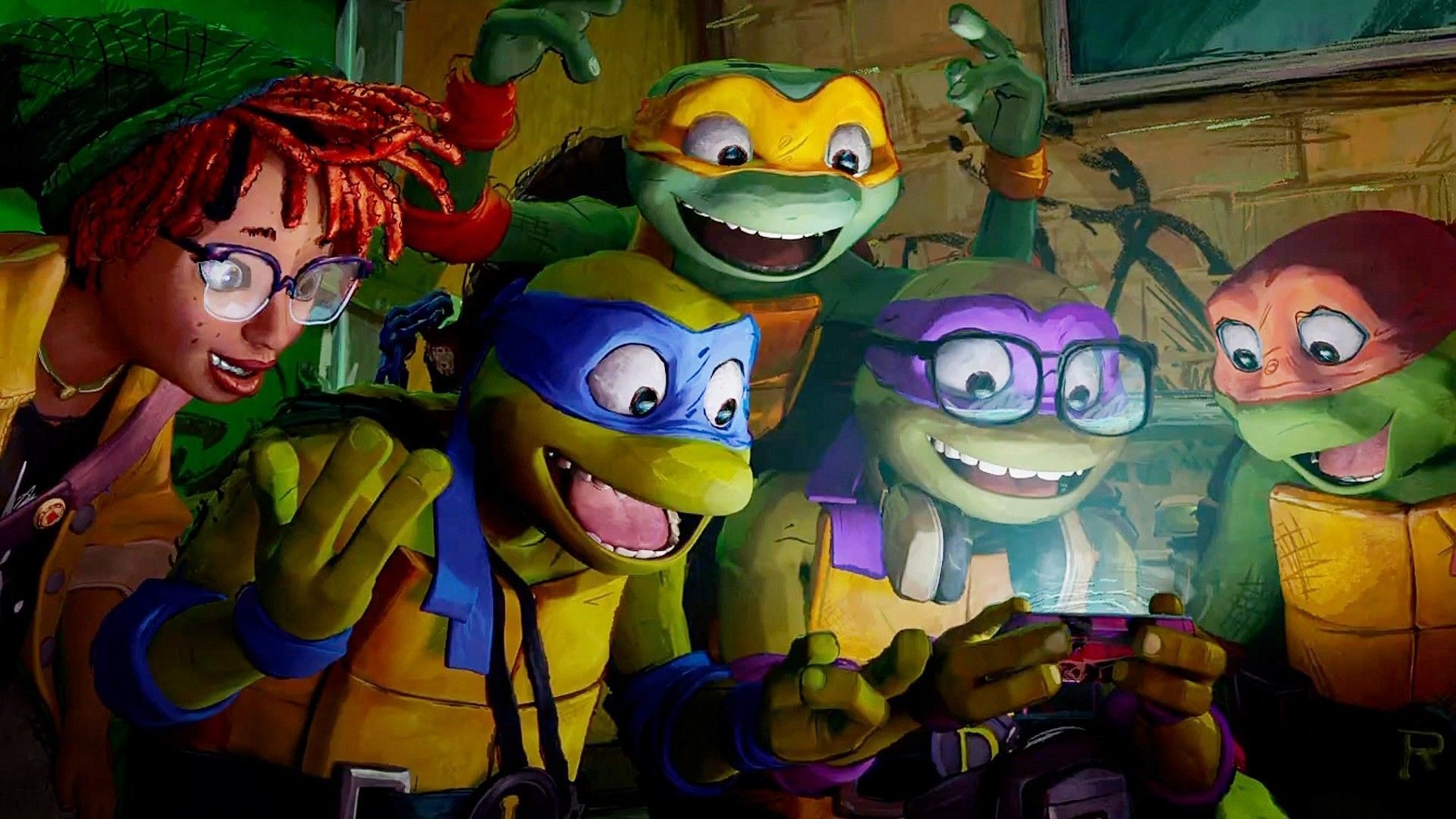 Fans can buy Teenage Mutant Ninja Turtles: Mutant Mayhem on Google Play Movies &amp; TV. (Image via Paramount Pictures)