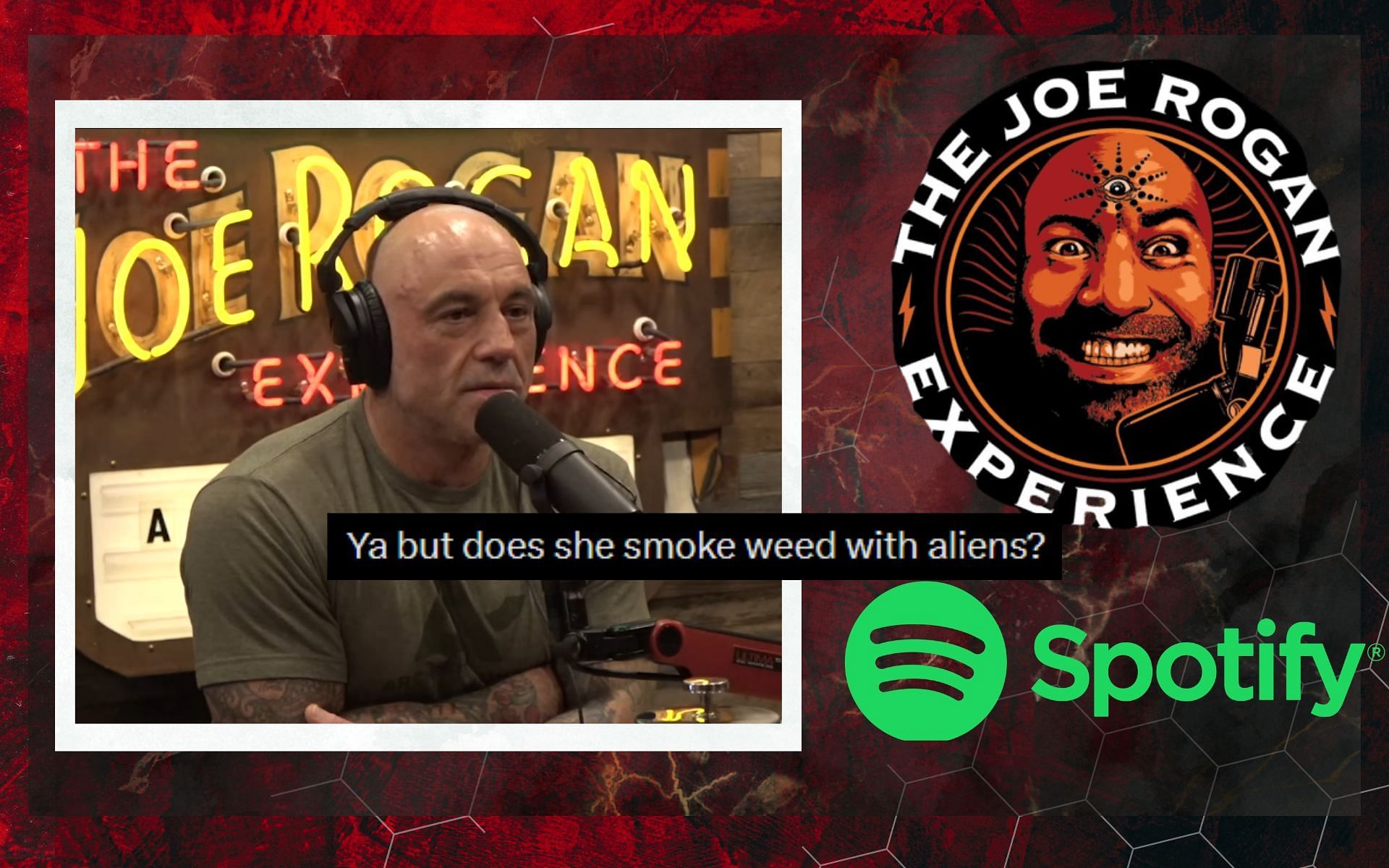 The Joe Rogan Experience podcast on Spotify