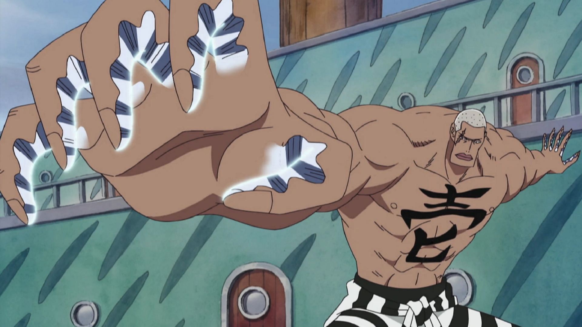 Daz Bones is thirty-one years old (Image via Toei Animation, One Piece)