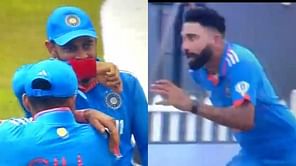 [Watch] Virat Kohli, Shubman Gill left in splits after Mohammed Siraj chases a ball to boundary line off his own bowling