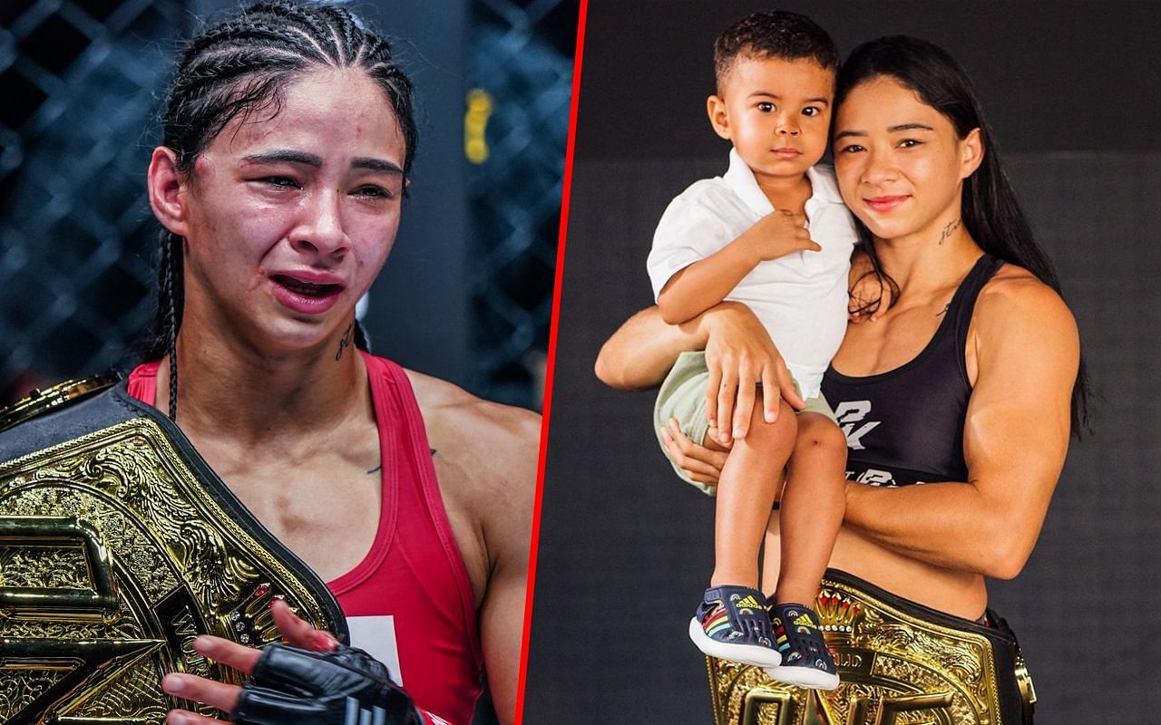 ONE atomweight Muay Thai world champion Allycia Hellen Rodrigues -- Photo by ONE Championship