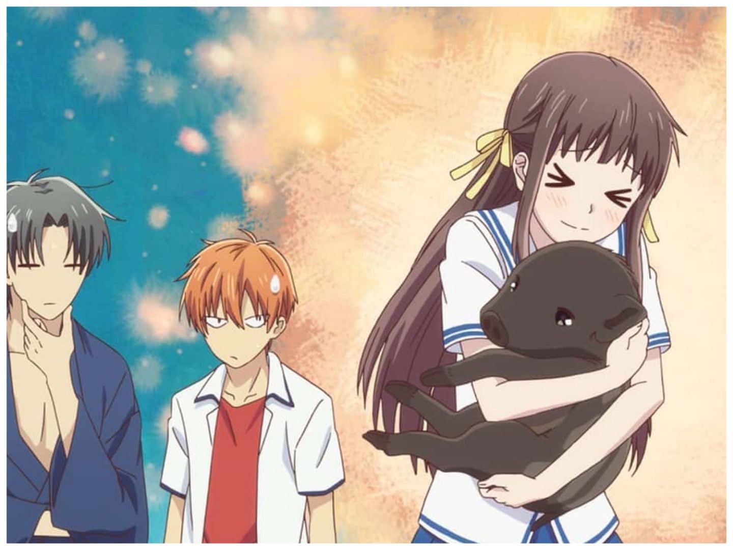 The twenty-six-episode Fruits Basket anime series was directed by Akitaro Daichi and animated by Studio Deen. (Image via Studio Deen)