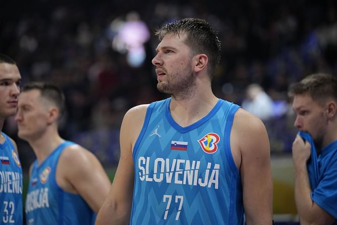 In Photos: $25,000,000 worth Luka Doncic plans unique yet stunning way to market latest Jordan Brand shoes on floating 3x3 court