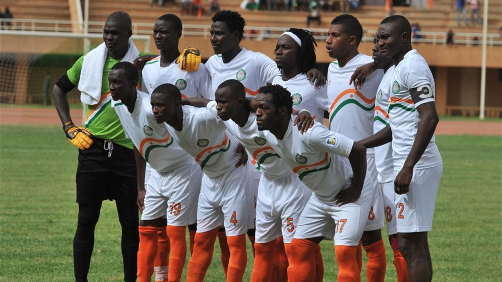 Niger team - courtesy of Eurosport