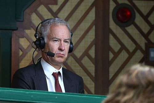 John McEnroe is a three-time Wimbledon champion