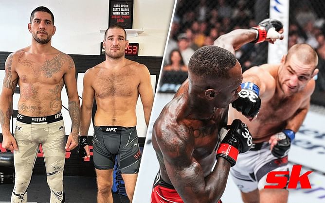 Alex Pereira sets the record straight on whether he contributed to Sean Strickland's win over Israel Adesanya