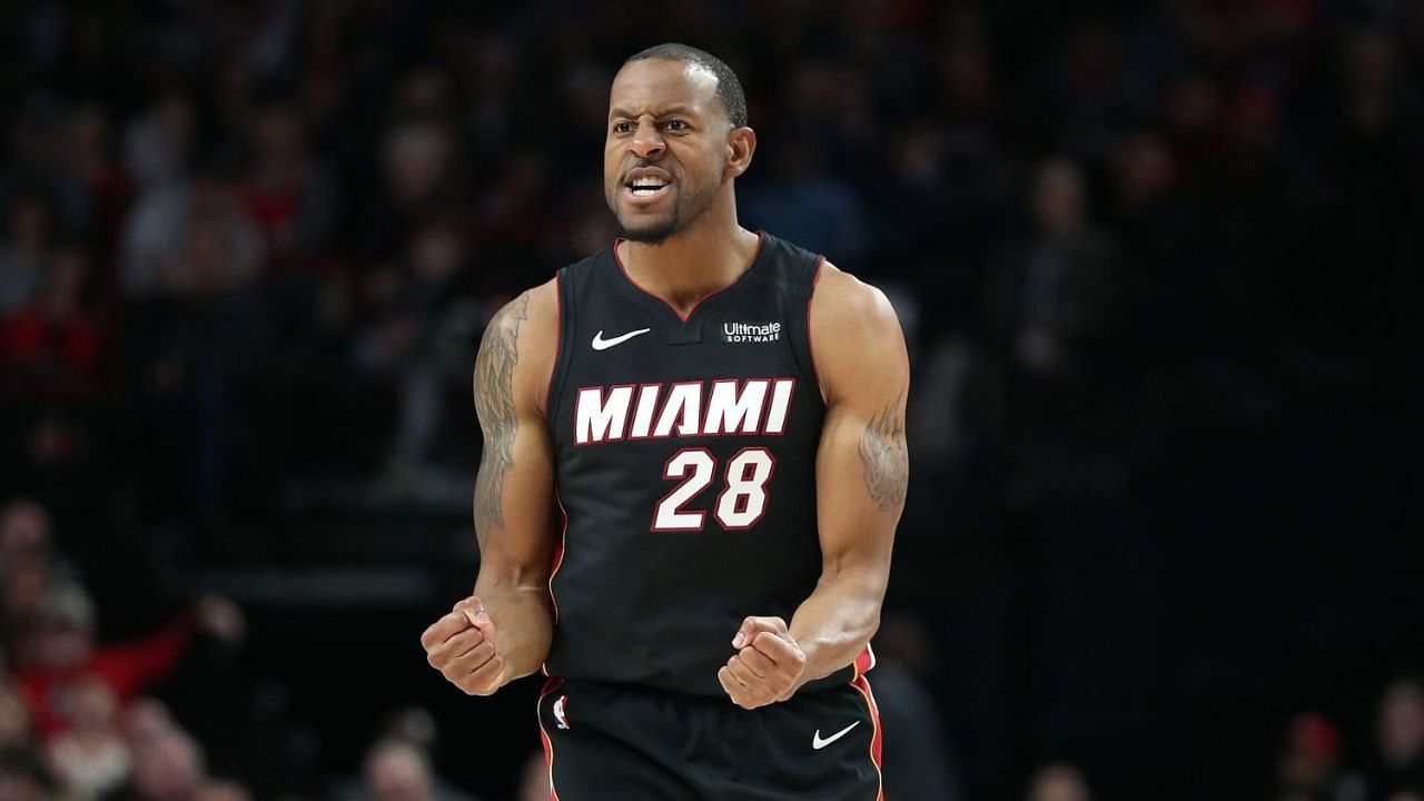 Andre Iguodala during his time with the Miami Heat.