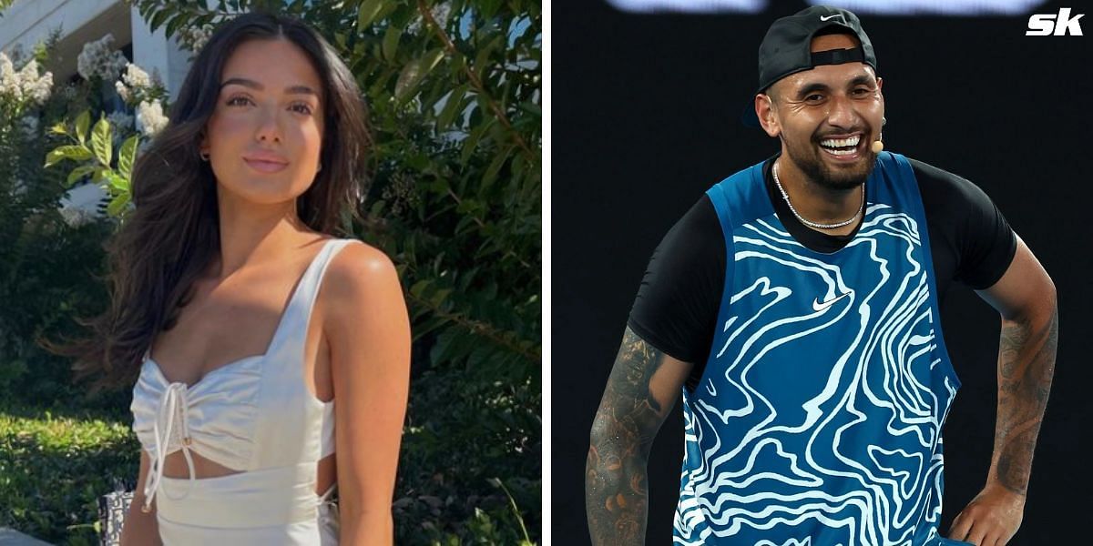Nick Kyrgios girlfriend Costeen Hatzi
