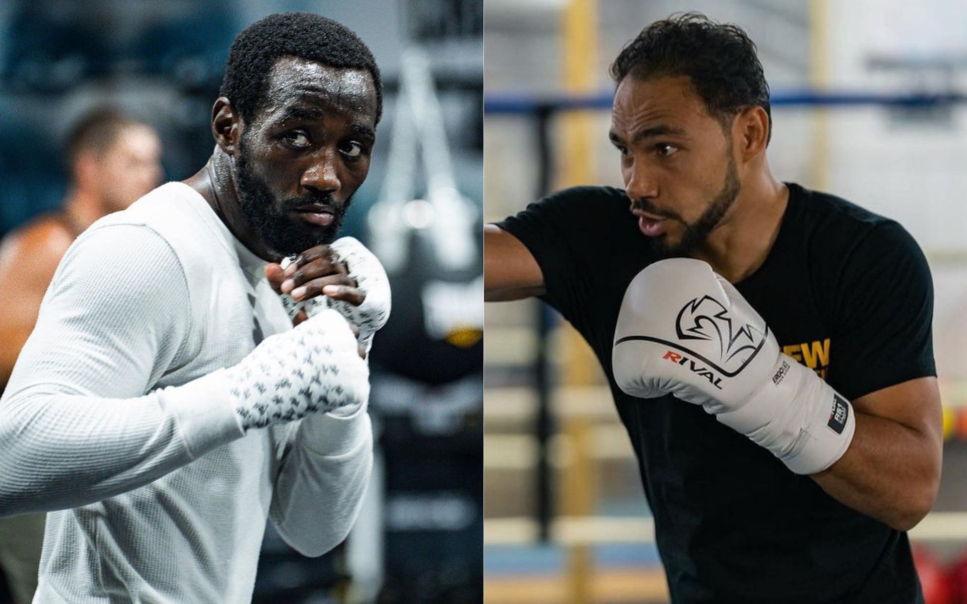 Terence Crawford (left) and Keith Thurman (right) [Image credits: @tbudcrawford and @keithonetimethurman on Instagram]