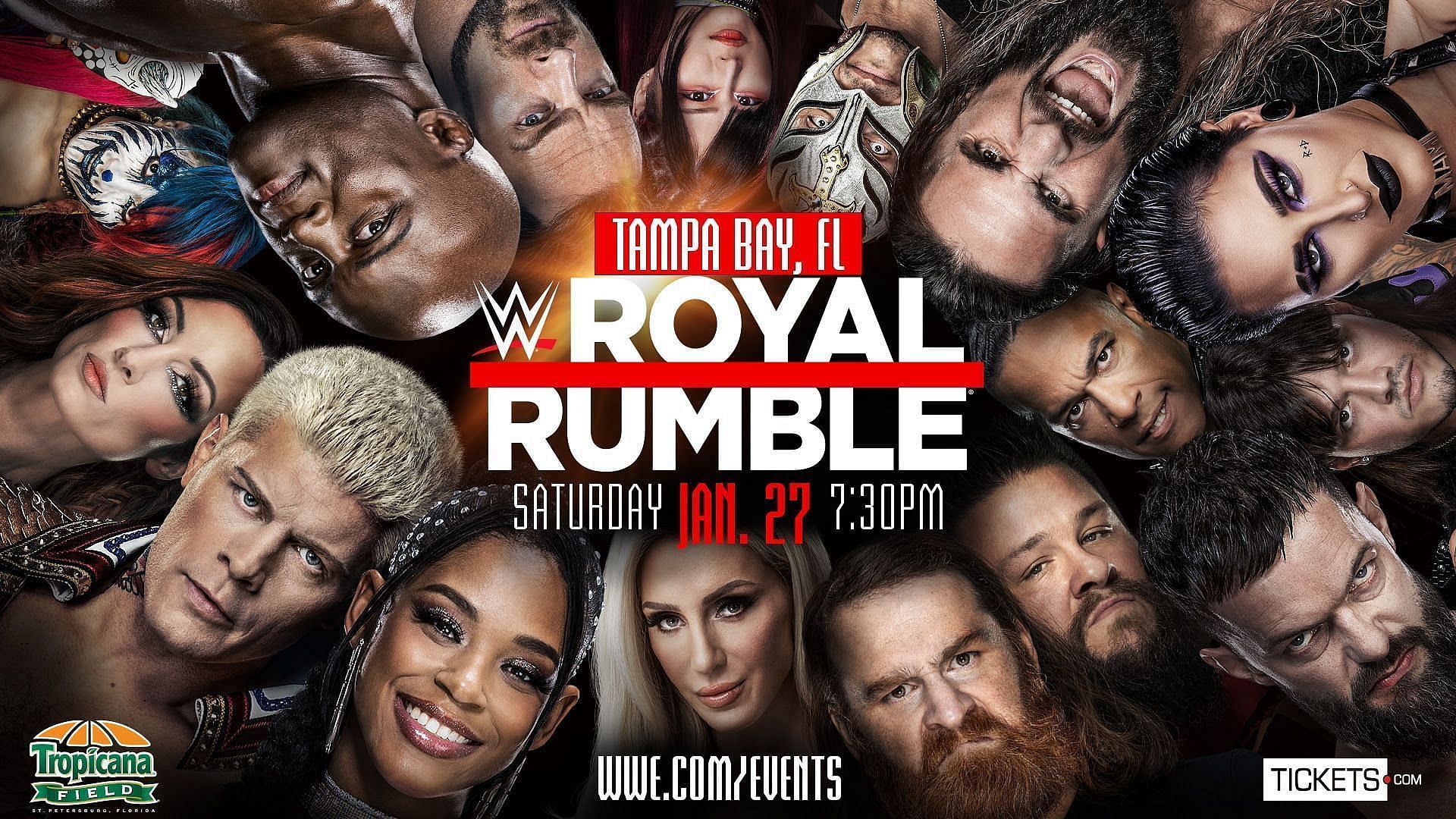  WWE Royal Rumble होगा 27 जनवरी को 