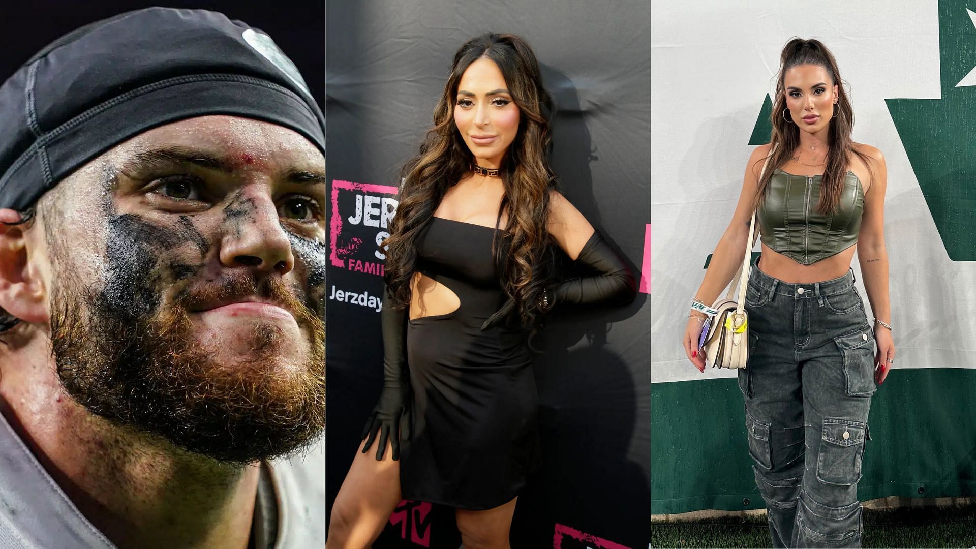 Alexis Bawden wants Angelina Pivarnick to stay away from her husband Nick, a Jets fullback