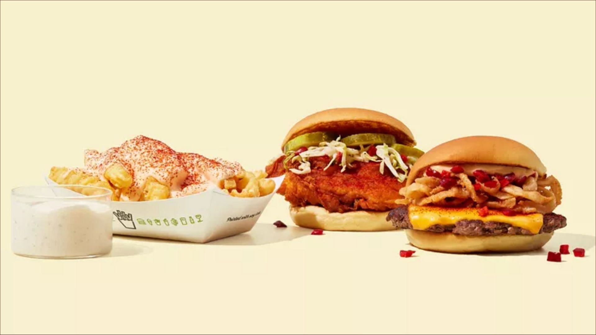 The spicy Hot Menu hits stores starting September 5 and onwards (Image via Shake Shack)