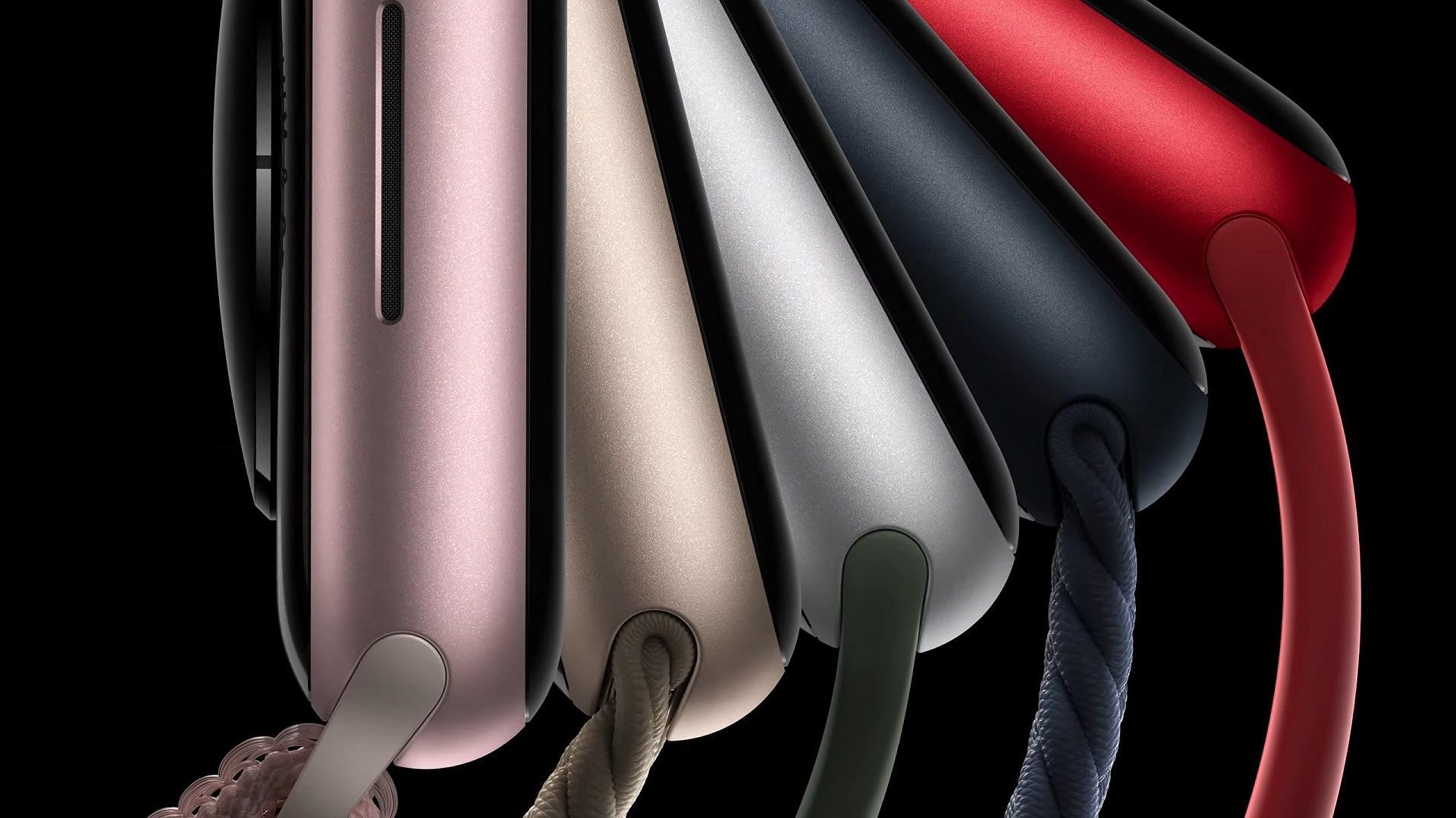 Watch Series 9&zwnj; will come in eight different colors. (Image via Apple)