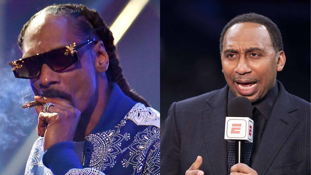 Stephen A. Smith and Snoop Dogg
