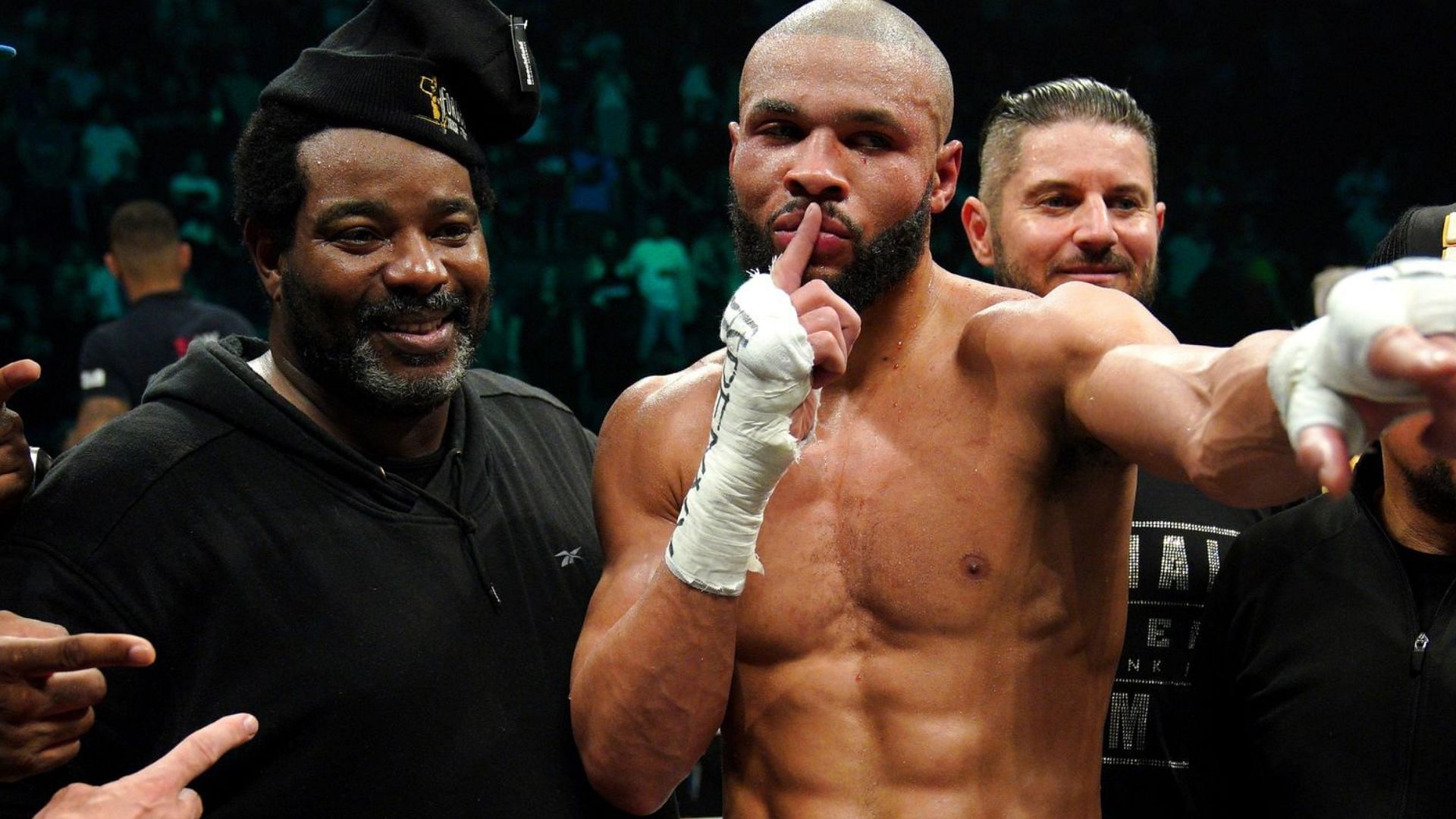 Brian McIntyre (left), Chris Eubank Jr. (right) [Image courtesy of @chriseubankjr on Instagram]