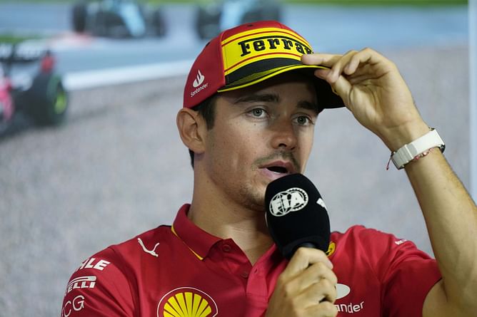 "At the end we are Ferrari": Charles Leclerc unconcerned by the pressures that come with being associated with the Italian marque