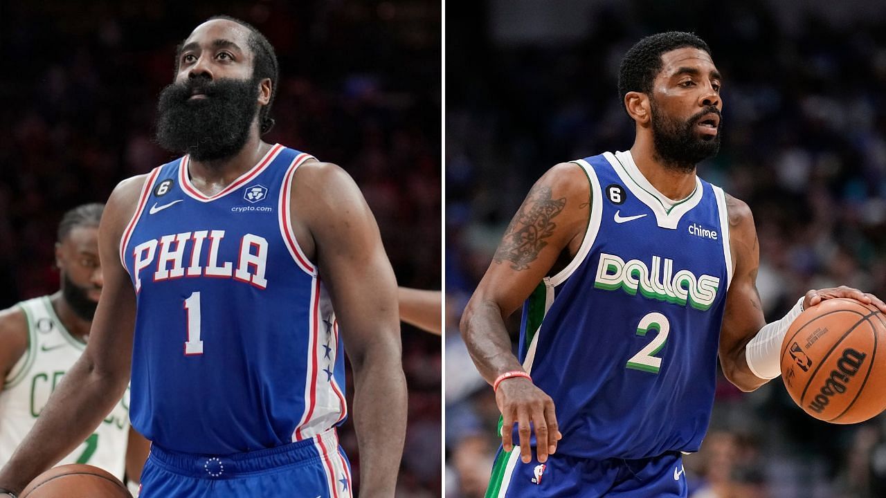 James Harden and Kyrie Irving will find new homes in the NBA 2023-24 season