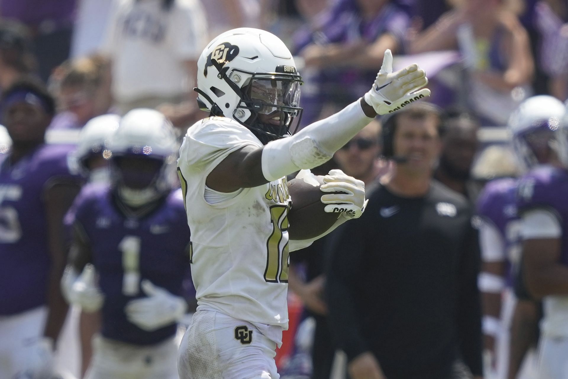 Travis Hunter was the other Colorado standout during the game